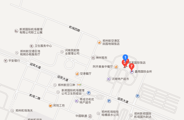參會(huì )地圖