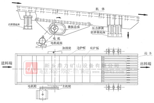 振動(dòng)給料機圖紙
